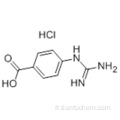 Chlorhydrate d&#39;acide 4-guanidinobenzoïque CAS 42823-46-1